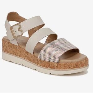 Dr. Scholl's Once Twice Wedge Sandal Size 10